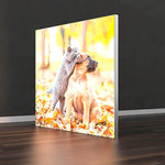 Leuchtrahmen Quadratisch