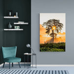 Akustikrahmen im Hochformat