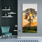 Akustikrahmen im Hochformat