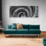 Akustikrahmen im Panoramaformat