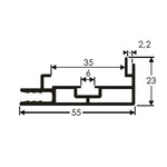 Akustikrahmen im Hochformat