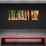 Leuchtrahmen im Panoramaformat